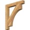 Ekena Millwork Westlake Block Rough Sawn Bracket, Western Red Cedar, 4"W x 30"D x 34"H BKT04X30X34WTL05RWR - alternate 1